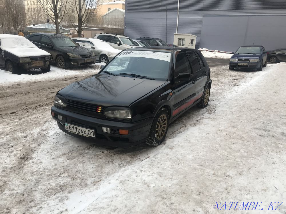 Golf 3 GT version 2 million 200 bargaining at the hood Astana - photo 4