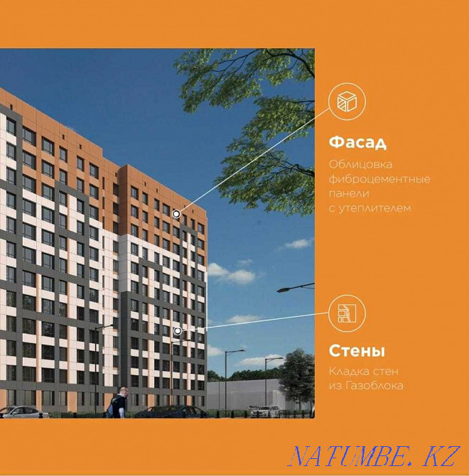 2-room apartment Astana - photo 2