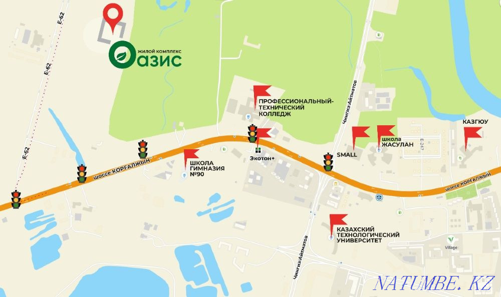 2-room apartment Astana - photo 7