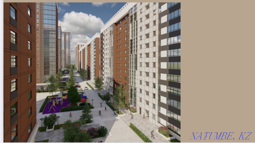 Двухкомнатная квартира Астана - изображение 1