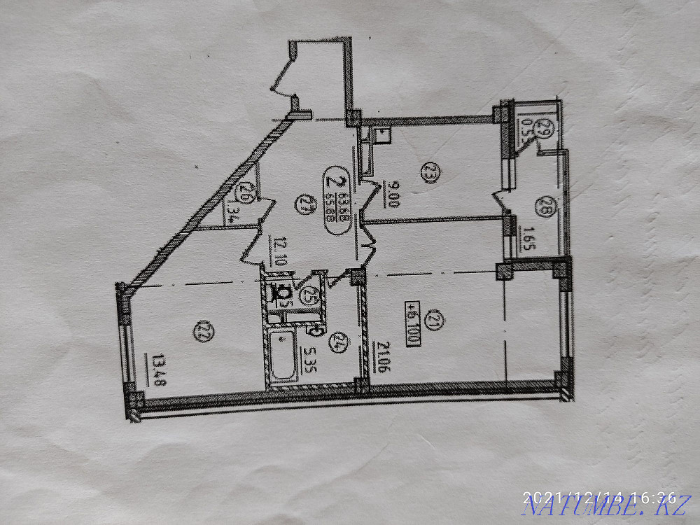 2-room apartment Astana - photo 1