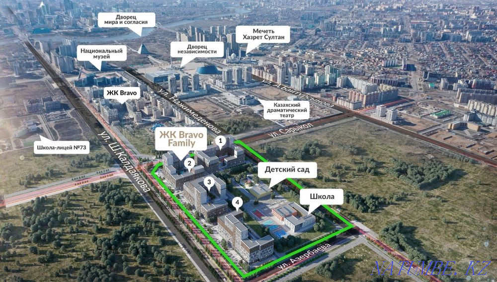 2-room apartment Astana - photo 5