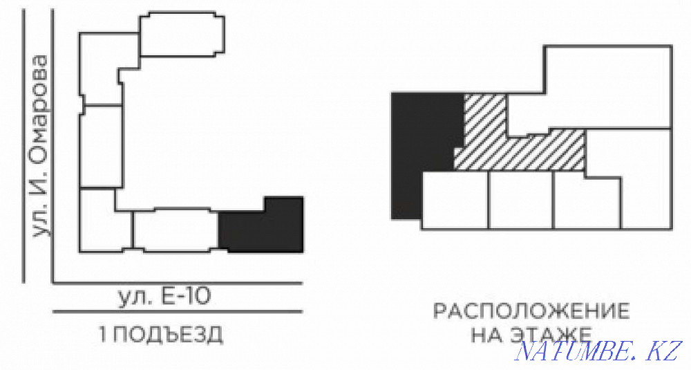 2-room apartment Astana - photo 18