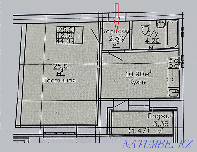 2-room apartment Astana - photo 7