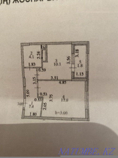 Однокомнатная квартира Астана - изображение 8