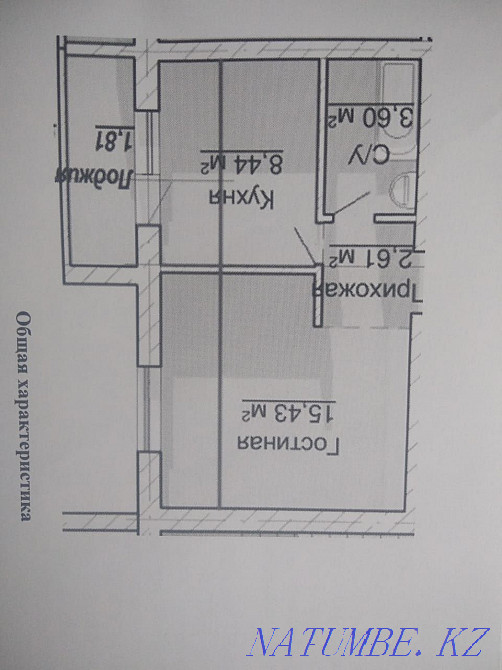 1-room apartment Astana - photo 1