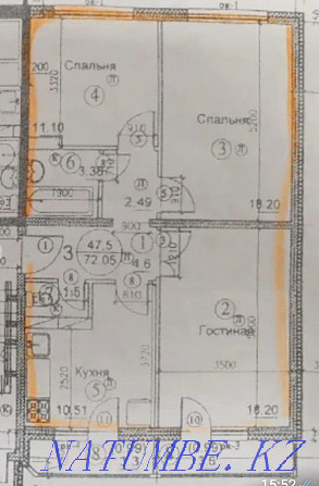 3-room apartment Astana - photo 8