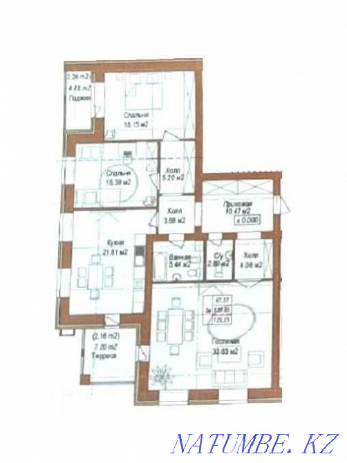 3-room apartment Astana - photo 1