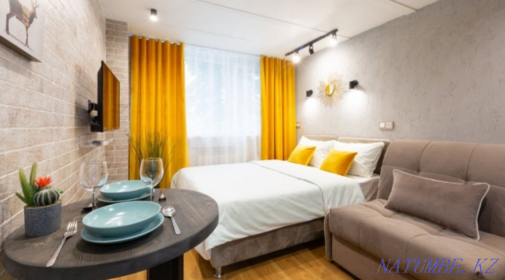  квартиру с почасовой оплатой Алматы - изображение 1