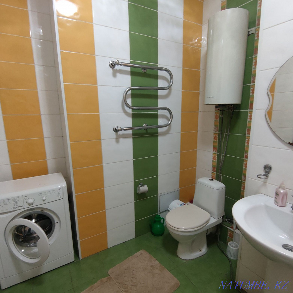 Екі бөлмелі пәтер күнделікті жалға беріледі   Алматы - изображение 6