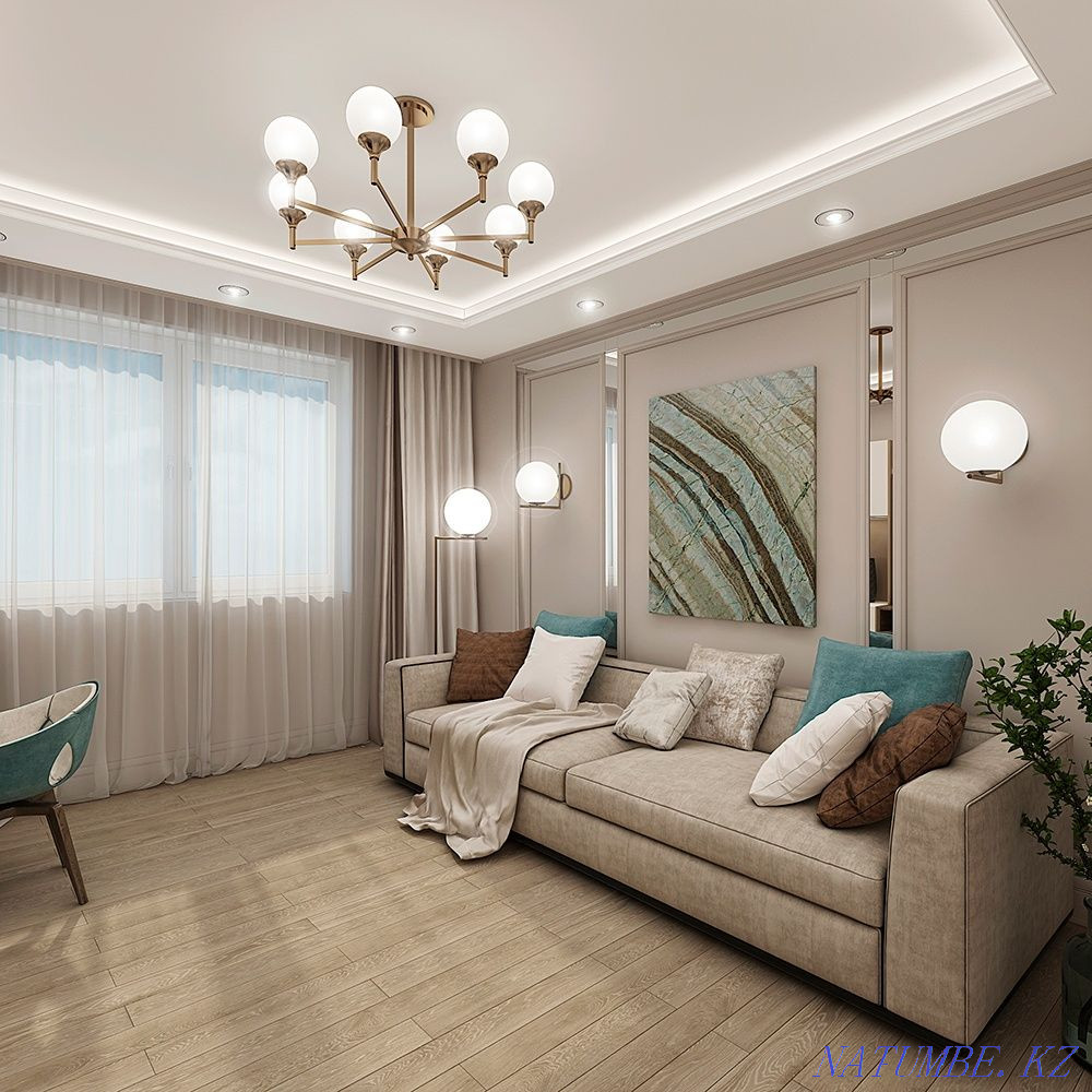 Two-room apartment for daily rent Almaty - photo 1