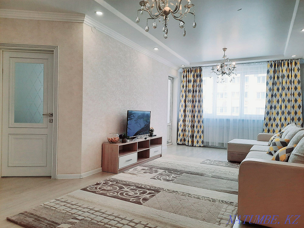 Екі бөлмелі пәтер күнделікті жалға беріледі   Алматы - изображение 3