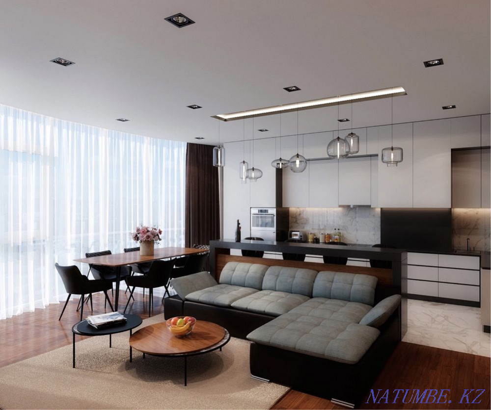 Two-room apartment for daily rent Almaty - photo 2