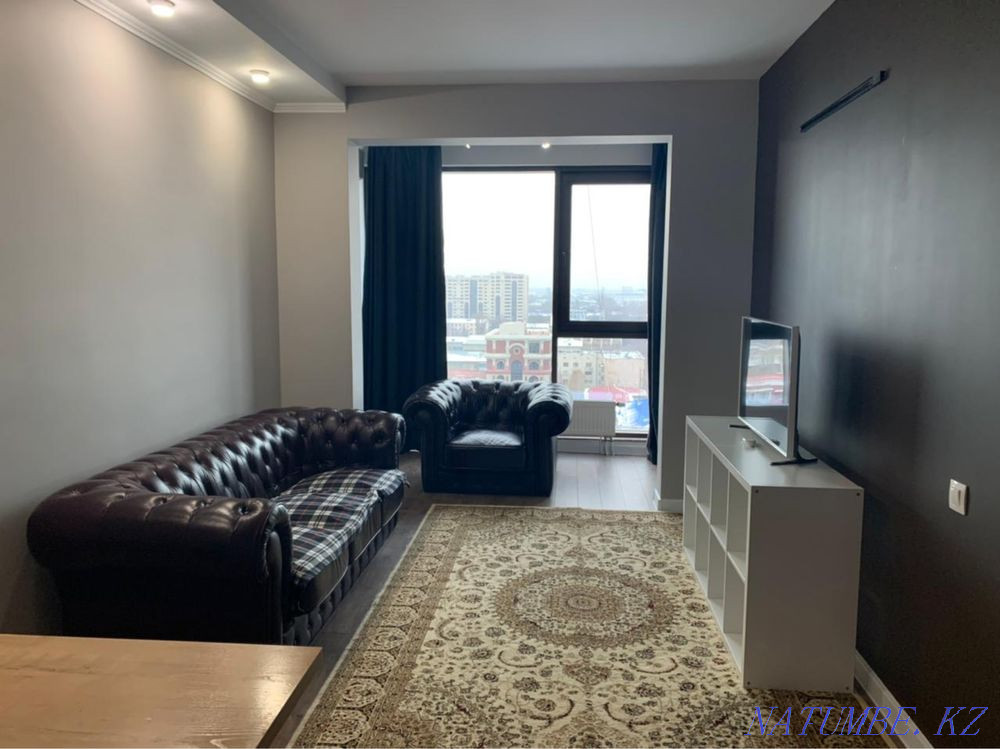 Екі бөлмелі пәтер күнделікті жалға беріледі   Алматы - изображение 2