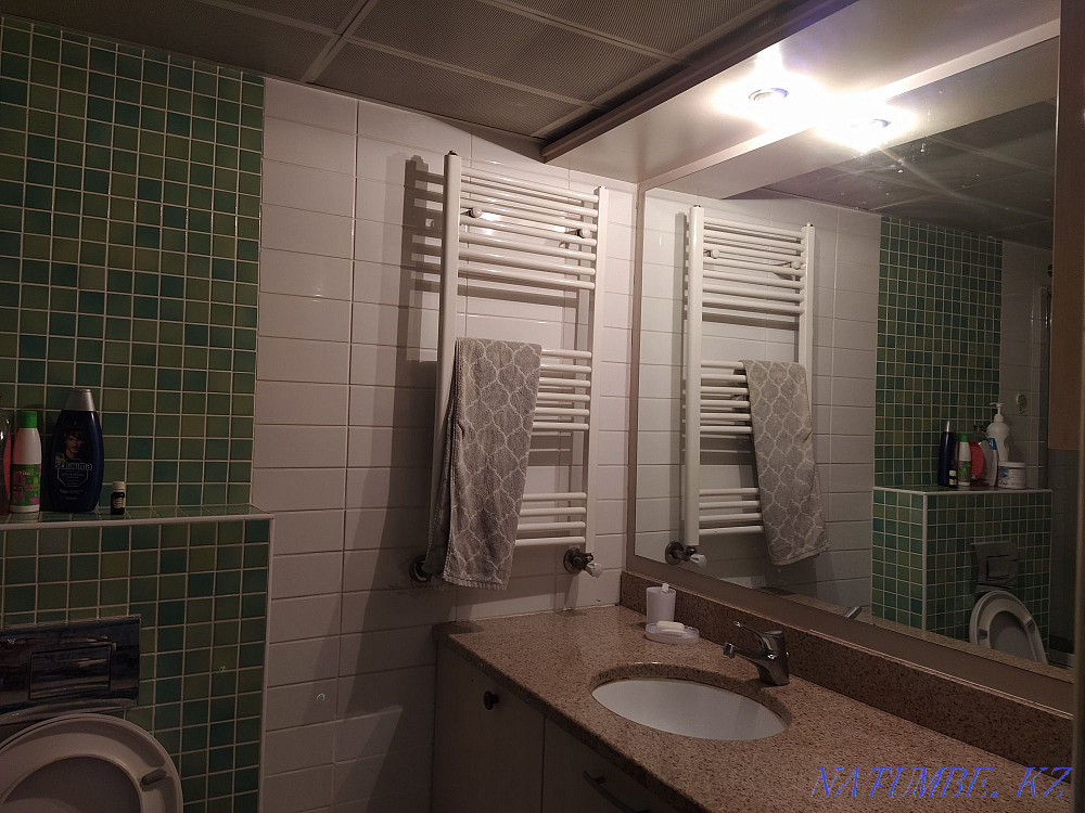 Екі бөлмелі пәтер күнделікті жалға беріледі   Алматы - изображение 7