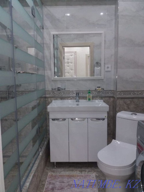 Екі бөлмелі пәтер күнделікті жалға беріледі   Алматы - изображение 12