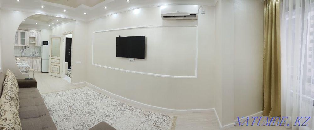 Екі бөлмелі пәтер күнделікті жалға беріледі   Алматы - изображение 8