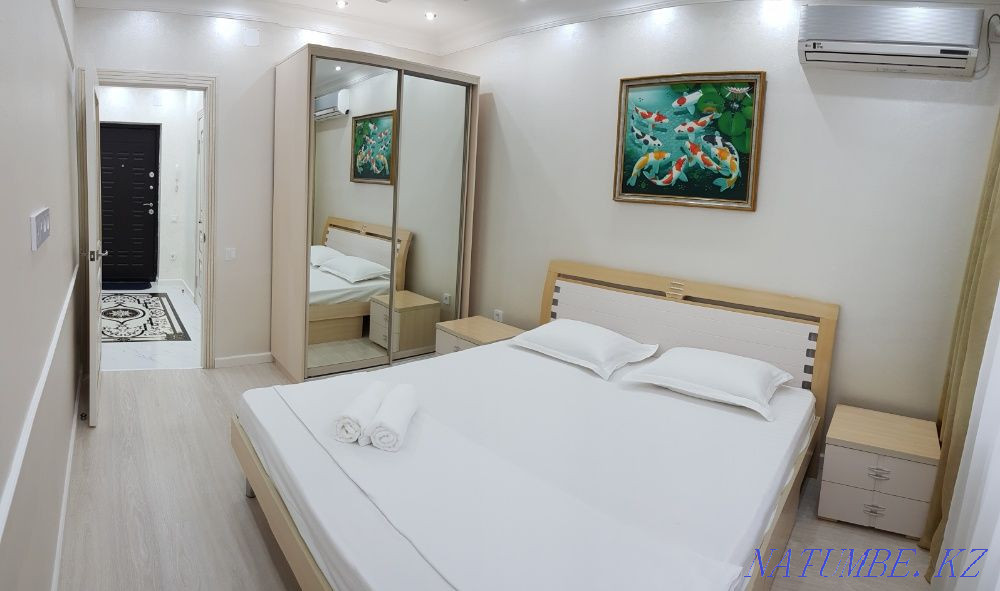 Екі бөлмелі пәтер күнделікті жалға беріледі   Алматы - изображение 2