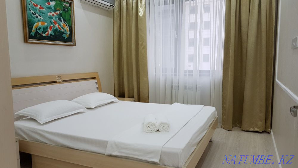 Екі бөлмелі пәтер күнделікті жалға беріледі   Алматы - изображение 1