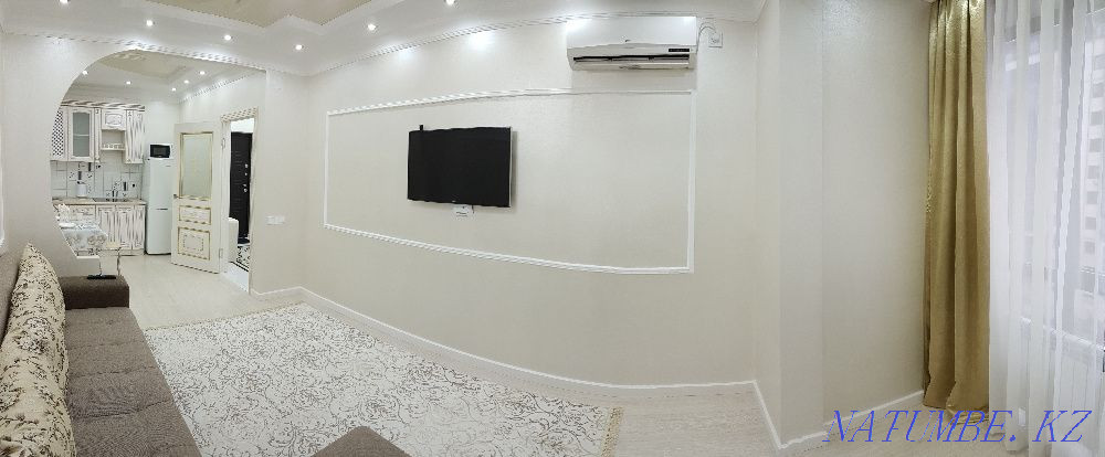 Екі бөлмелі пәтер күнделікті жалға беріледі   Алматы - изображение 8