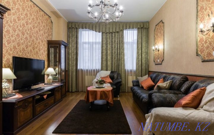 Екі бөлмелі пәтер күнделікті жалға беріледі   Алматы - изображение 2