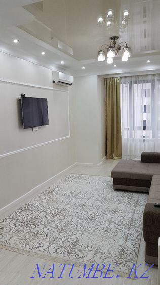 Екі бөлмелі пәтер күнделікті жалға беріледі   Алматы - изображение 7