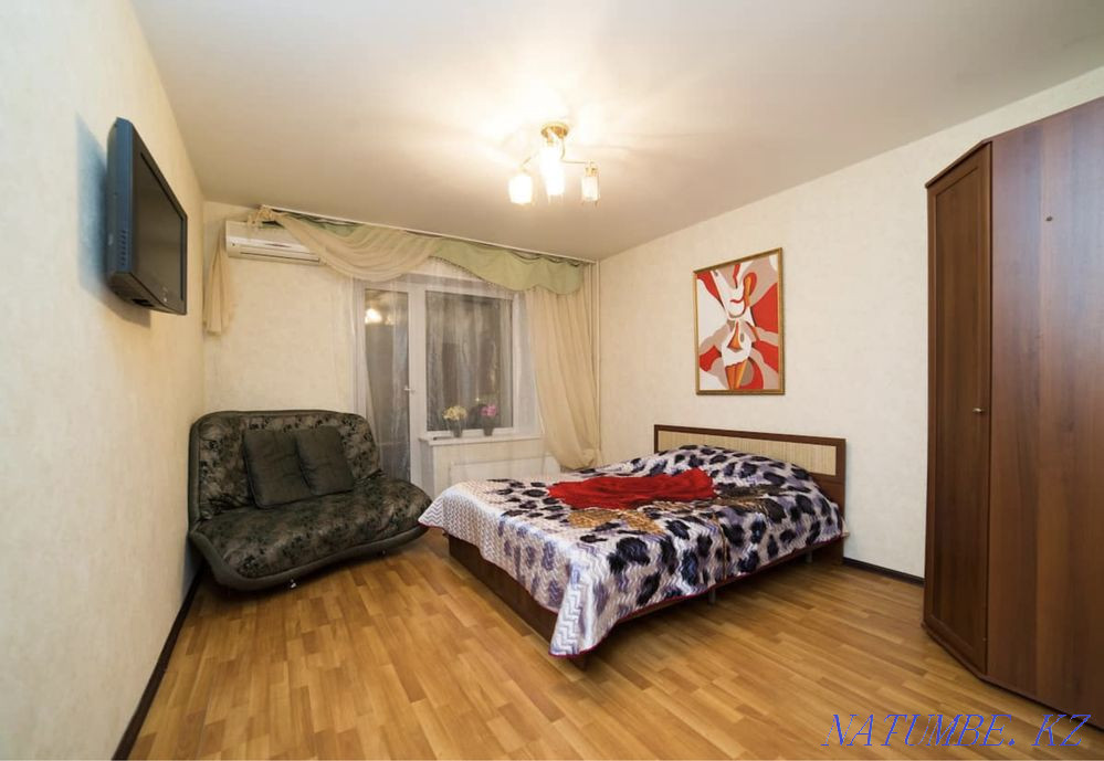Екі бөлмелі пәтер күнделікті жалға беріледі   Алматы - изображение 4