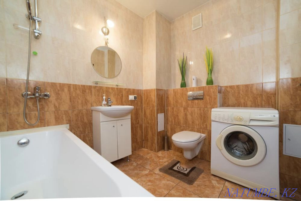 Екі бөлмелі пәтер күнделікті жалға беріледі   Алматы - изображение 6