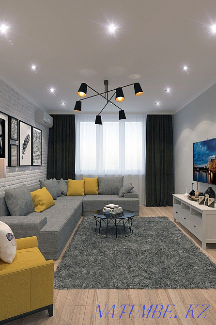 Екі бөлмелі пәтер күнделікті жалға беріледі   Алматы - изображение 1