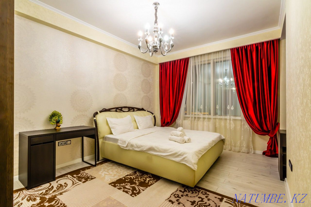 Екі бөлмелі пәтер күнделікті жалға беріледі   Алматы - изображение 7