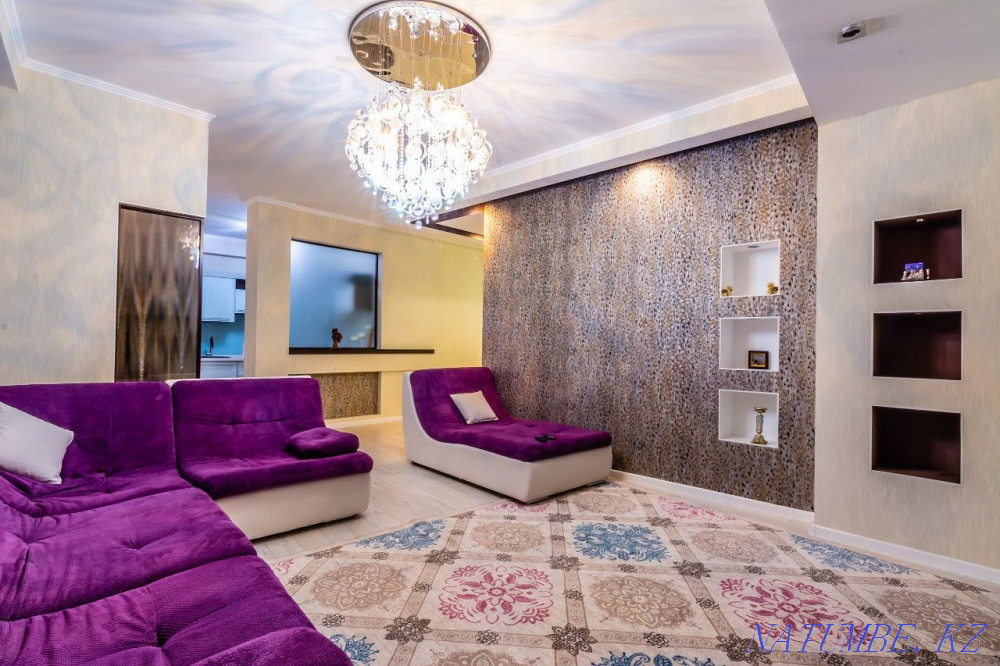 Екі бөлмелі пәтер күнделікті жалға беріледі   Алматы - изображение 3