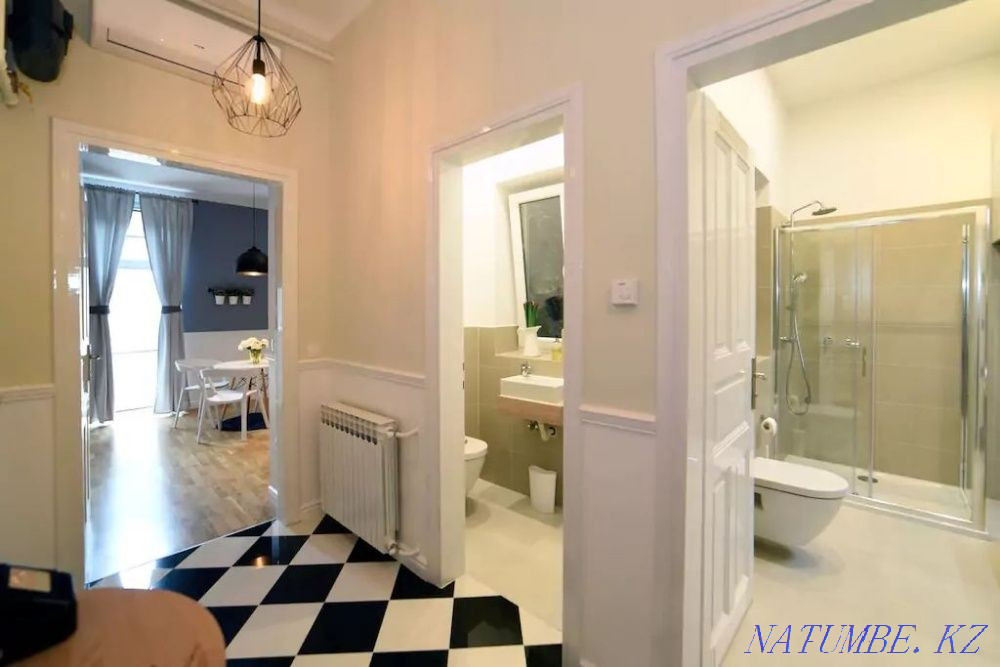 Двухкомнатная посуточно  Алматы - изображение 8