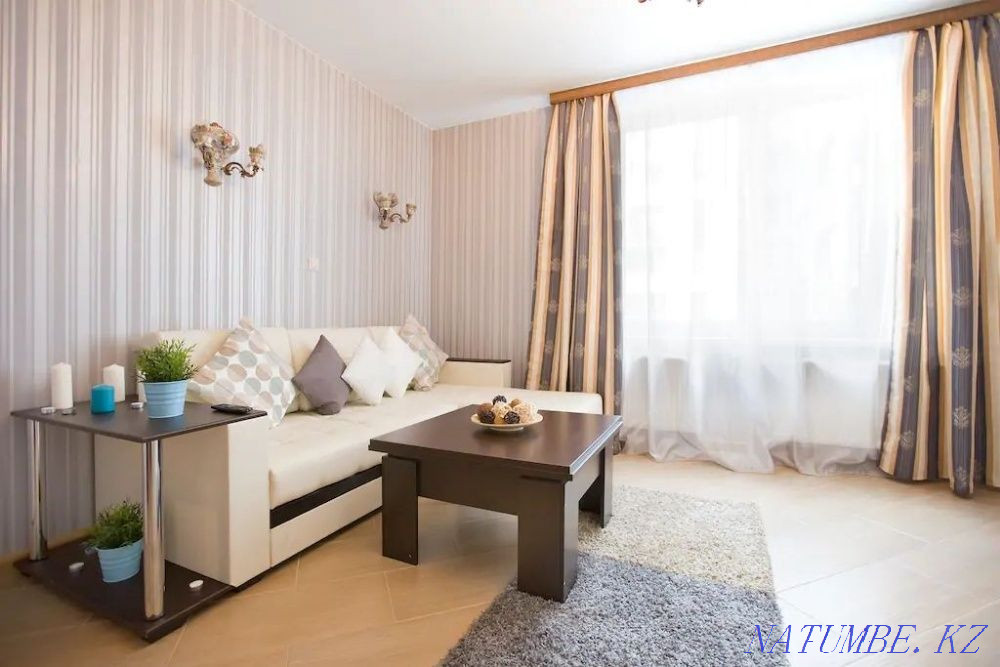 Екі бөлмелі пәтер күнделікті жалға беріледі   Алматы - изображение 8