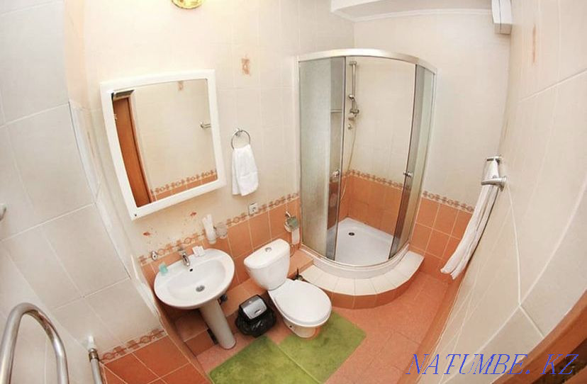 Екі бөлмелі пәтер күнделікті жалға беріледі   Алматы - изображение 4
