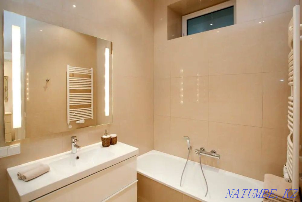 Двухкомнатная посуточно  Алматы - изображение 9