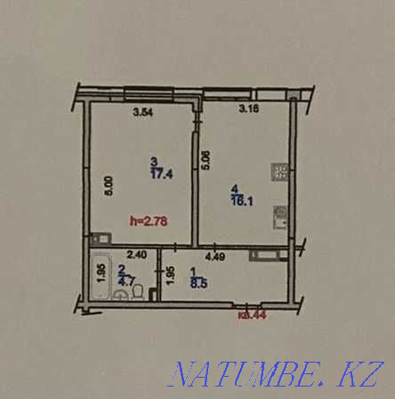 Двухкомнатная квартира Алматы - изображение 17