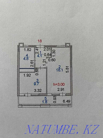 Однокомнатная квартира Алматы - изображение 1