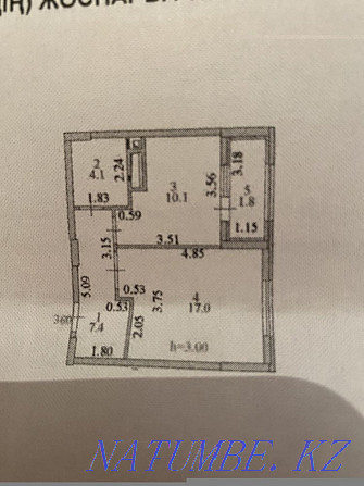 1-room apartment Almaty - photo 8