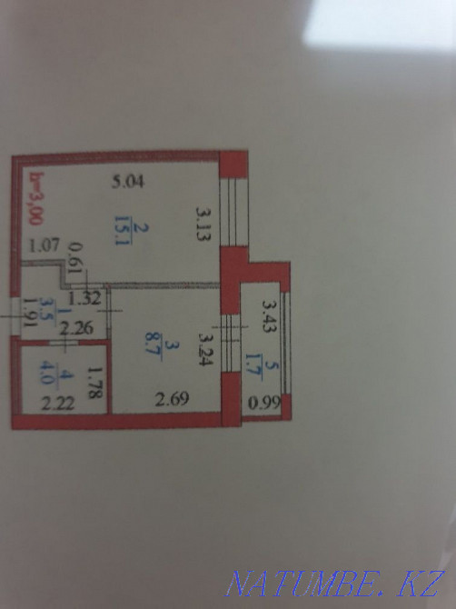 1-room apartment Almaty - photo 2