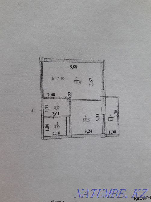 1-room apartment Almaty - photo 3