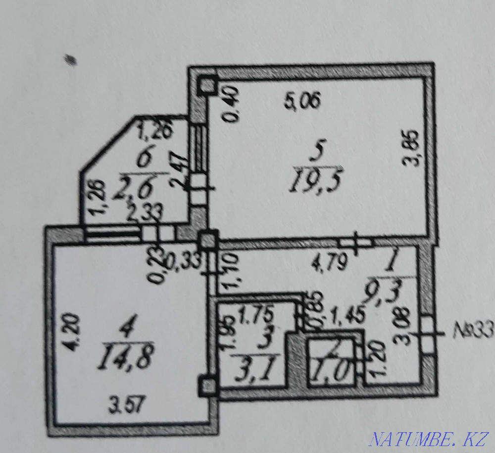 1-room apartment Almaty - photo 13