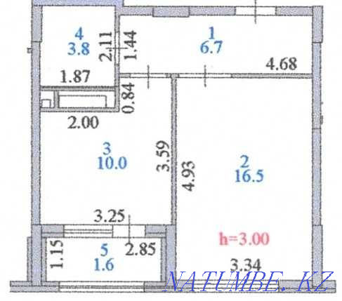 1-room apartment Almaty - photo 12