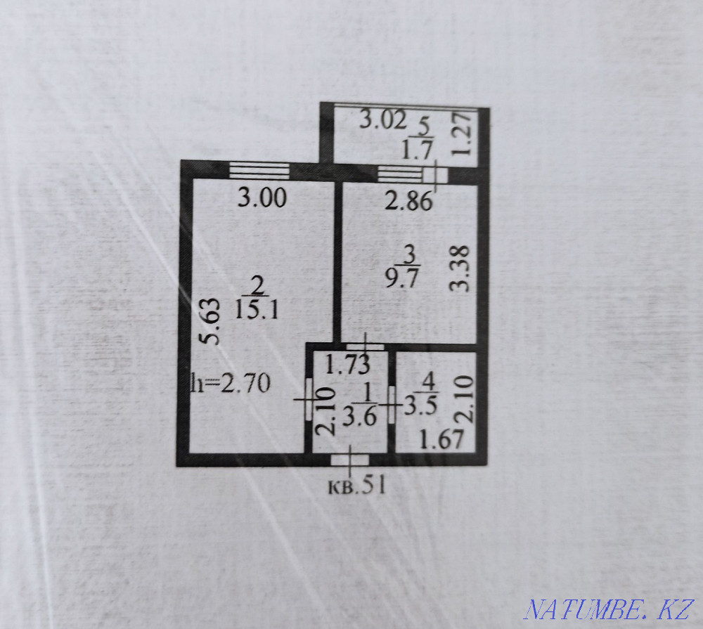 1 бөлмелі пәтер  Алматы - изображение 4