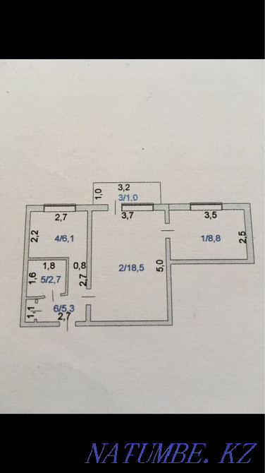 1-комнатная квартира Алматы - изображение 7