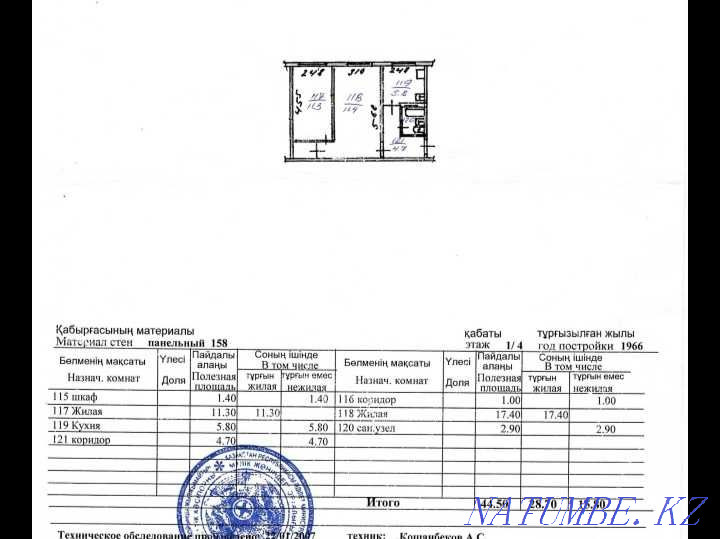 2 бөлмелі пәтер  Алматы - изображение 14