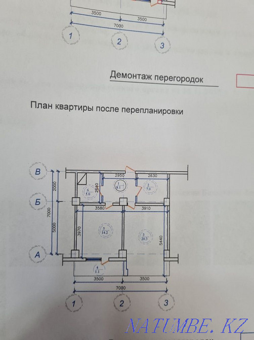 2-room apartment Almaty - photo 2