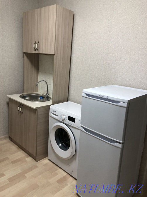 Делдалдарсыз жалдау 1 бөлмелі пәтер Шаляпин Момышұлы 150000  Алматы - изображение 4