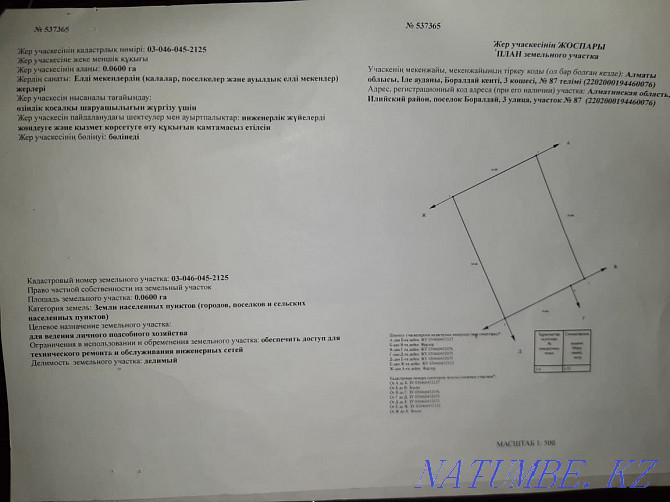   plot  Almaty - photo 1