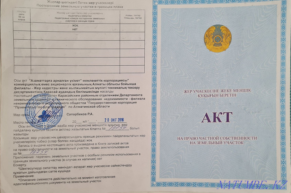  участок   Алматы - изображение 1