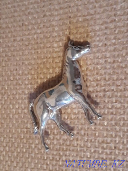 Sculpture-souvenir "Horse". Silver. Almaty - photo 5